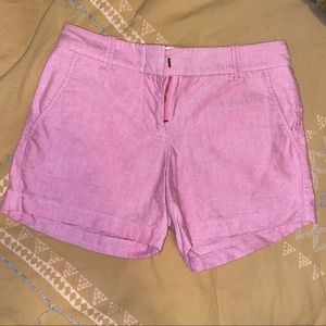 JCrew Pink City Fit Shorts